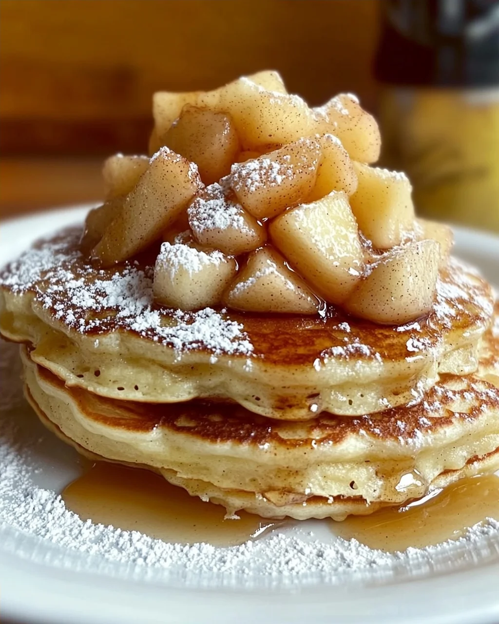 Apfelpfannkuchen klassisch und fluffig