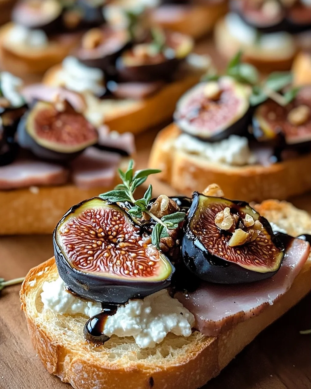 Balsamico Ofenfeigen Crostinis: Ein Hochgenuss für jeden Anlass
