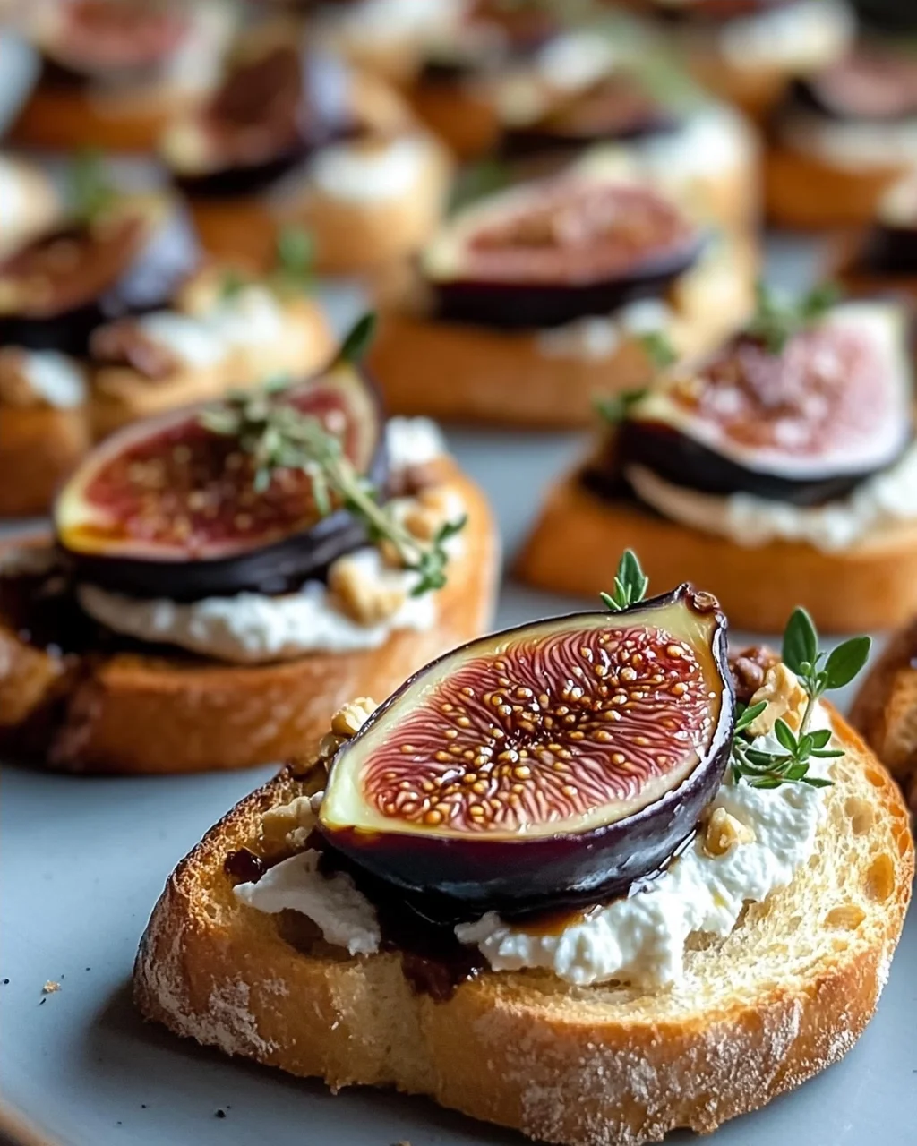 Balsamico Ofenfeigen Crostinis: Ein Hochgenuss für jeden Anlass