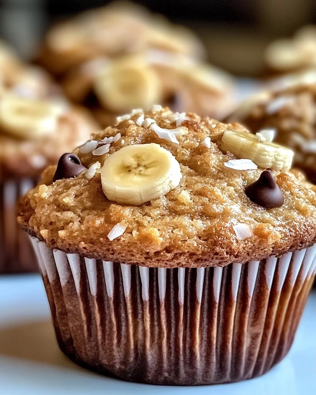 Bananen-Haferflocken-Muffins schnell und gesund