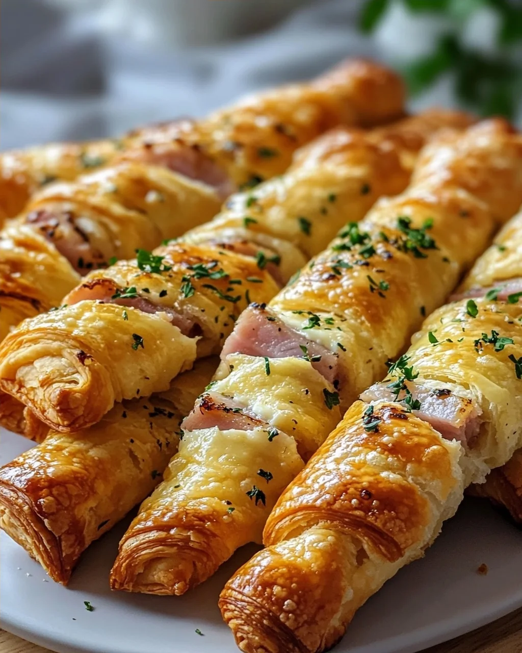 Beef Ham And Cheese Puff Pastry Sticks: Delicious and Crispy!