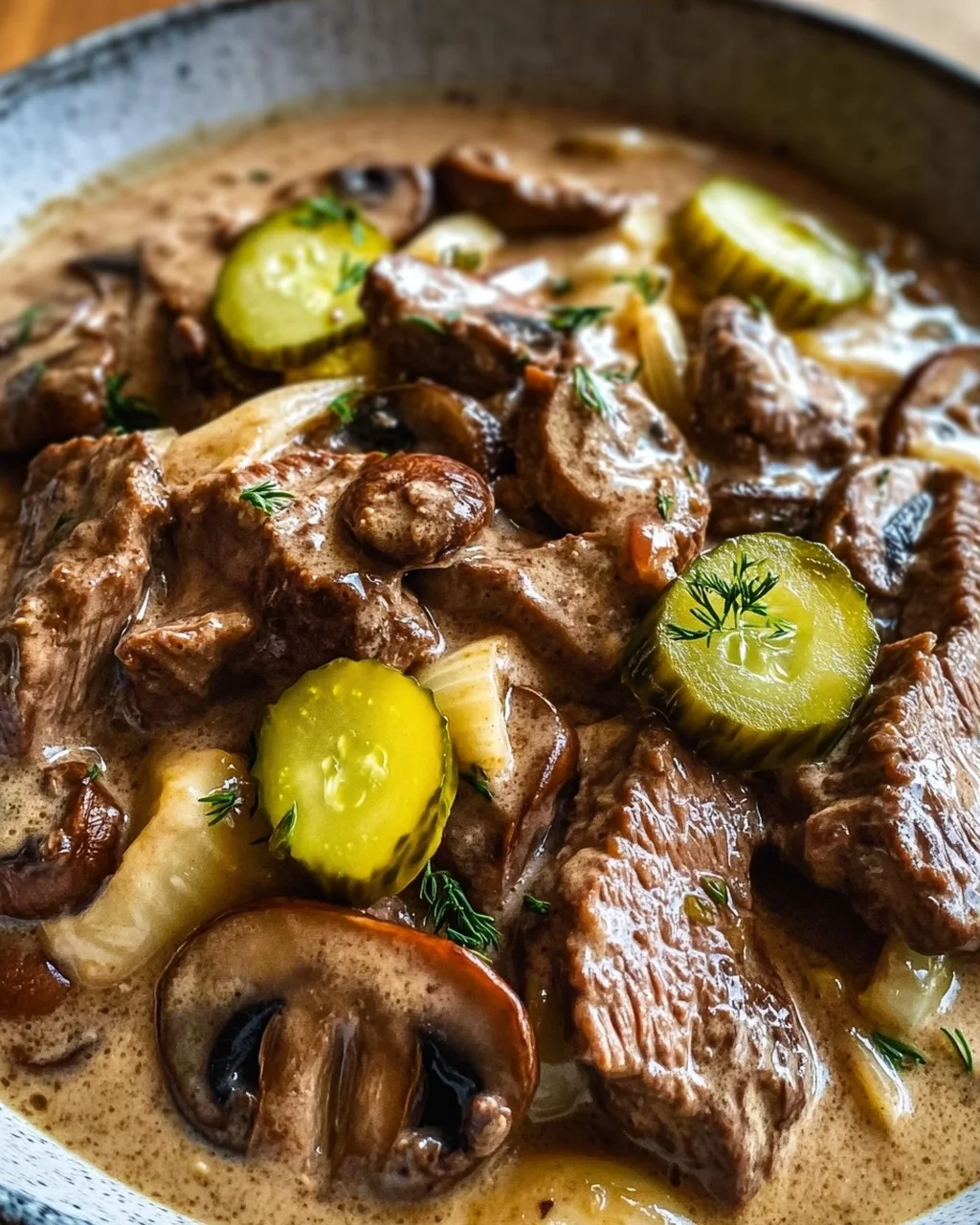 Boeuf Stroganoff