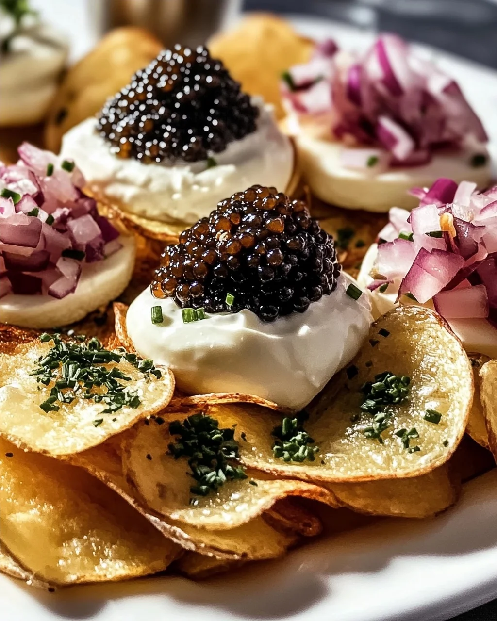 Caviar Appetizer Platter