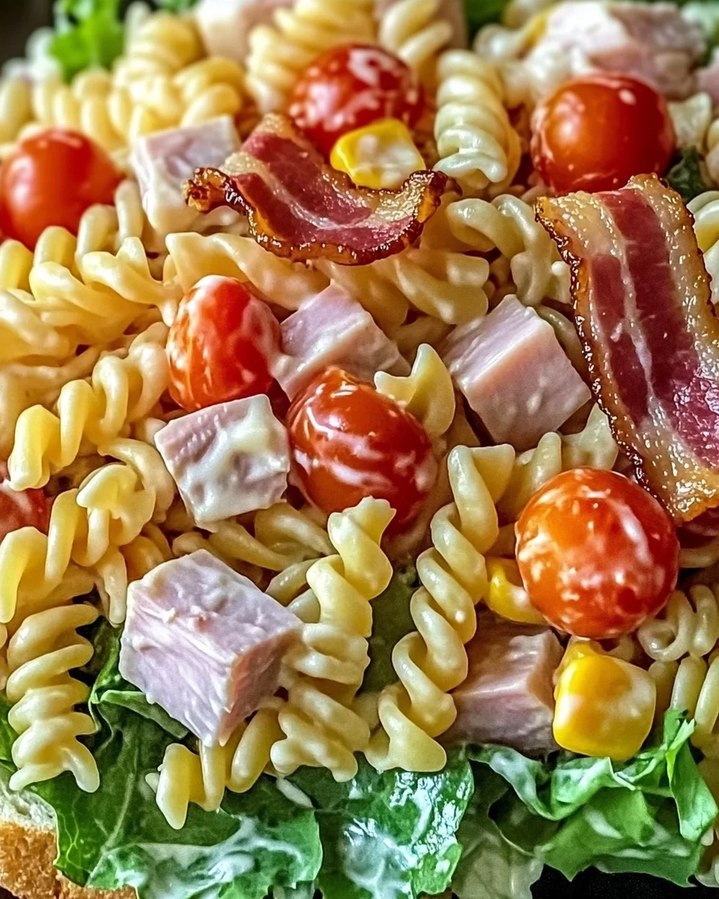 Club-Sandwich-Nudelsalat: Ein kreatives Sommergericht