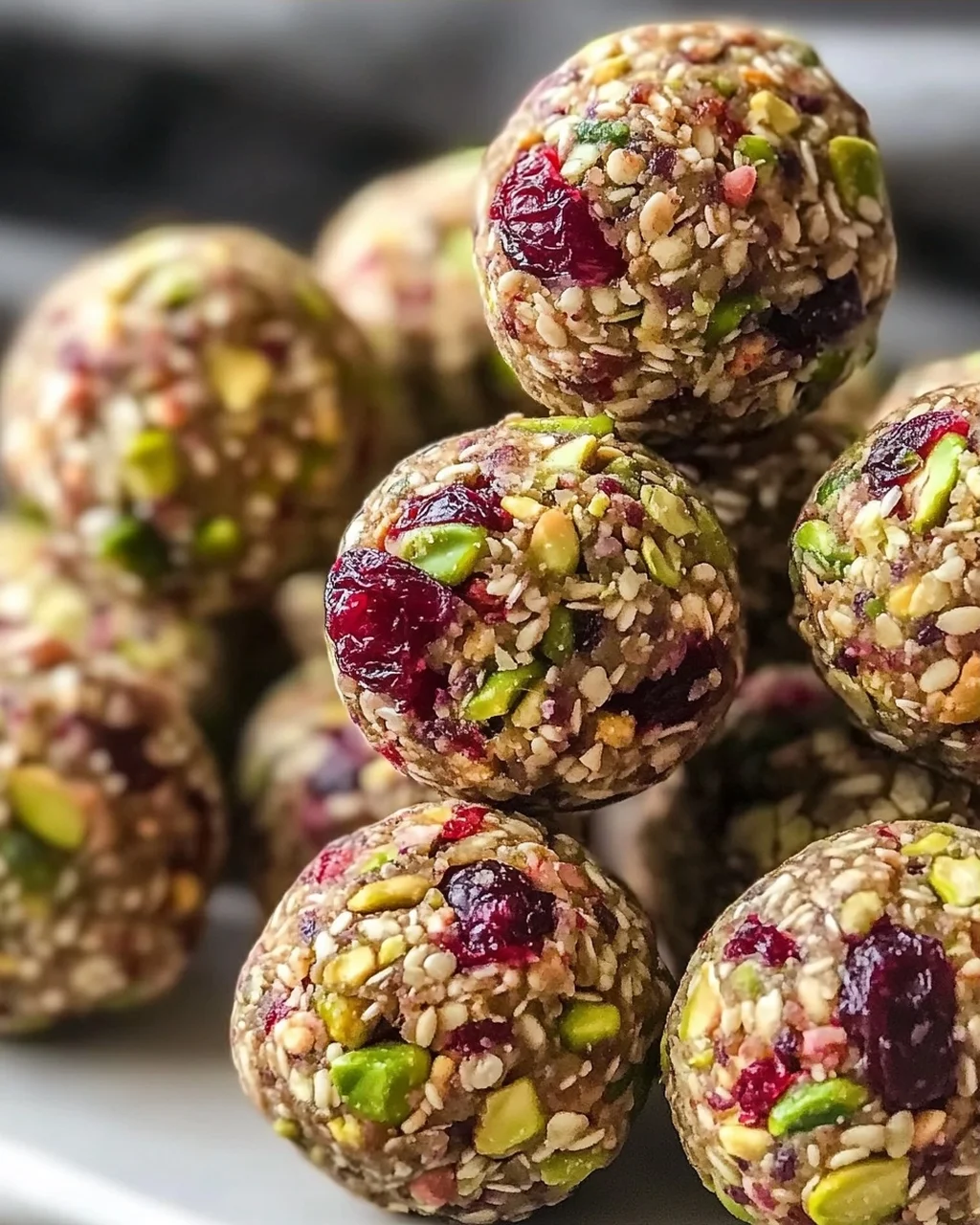 Cranberry Pistachio Protein Bites: Leckere, gesunde Snacks!