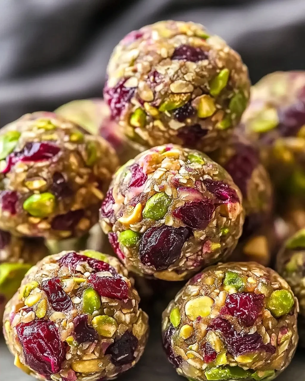 Cranberry Pistachio Protein Bites: Leckere, gesunde Snacks!