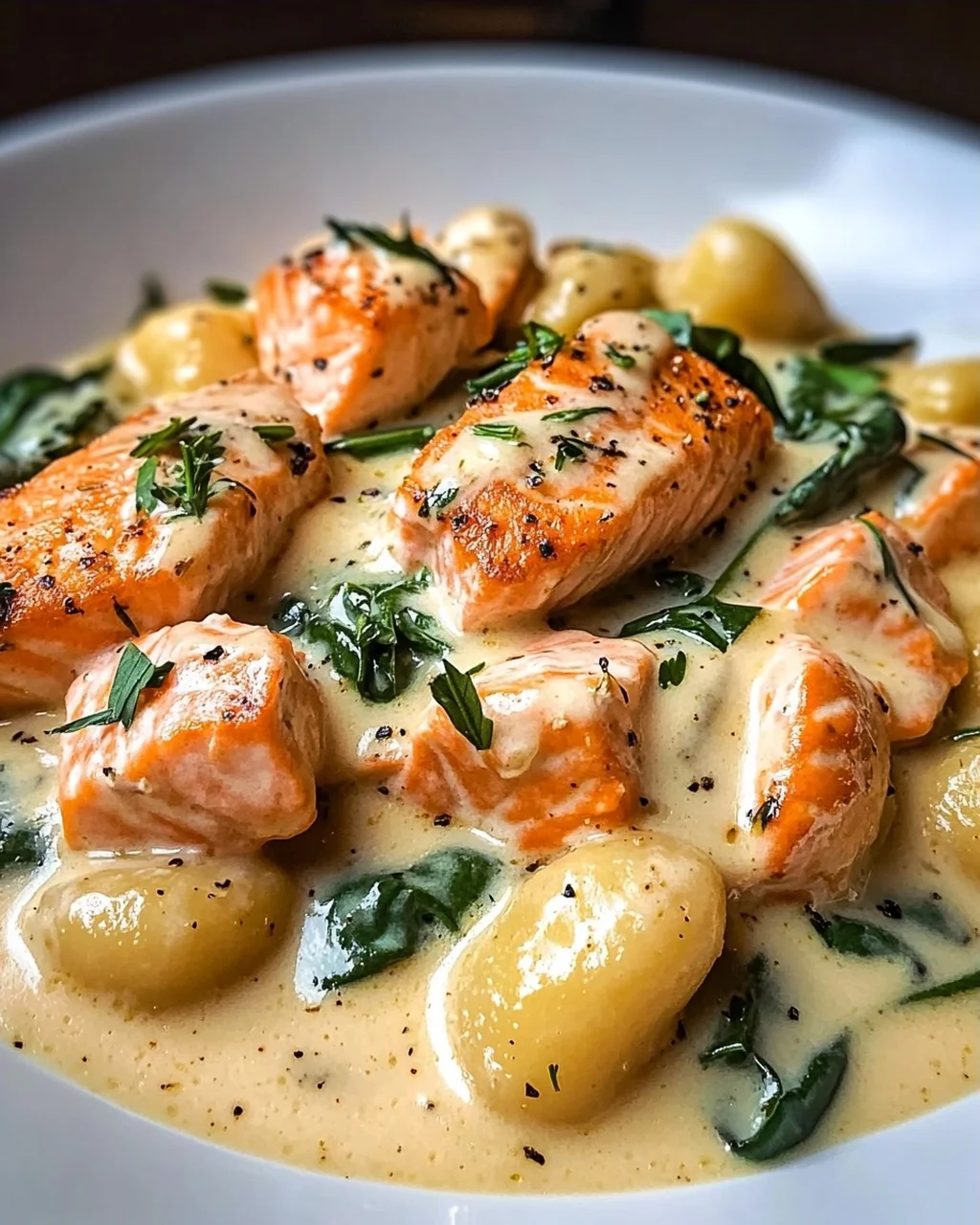 Cremige Lachs Gnocchi – Schnelles & köstliches Rezept!