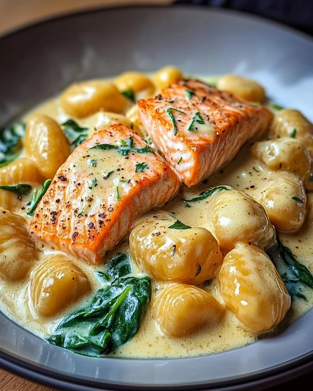 Cremige Lachs Gnocchi – Schnelles & köstliches Rezept!