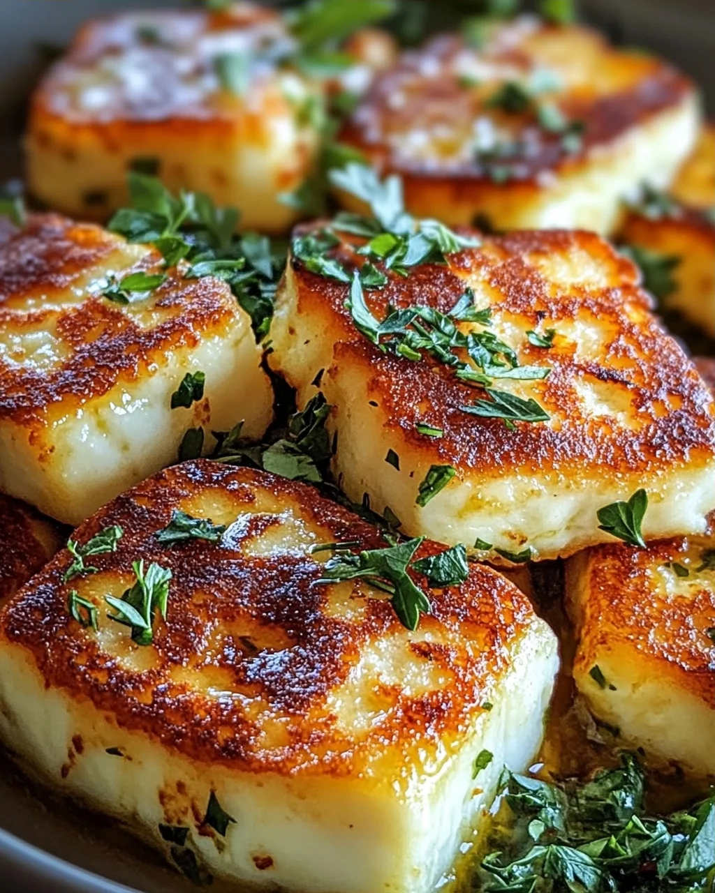 Crispy Pan-Fried Halloumi