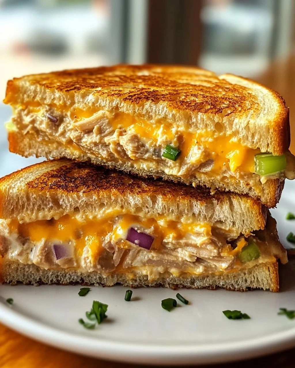 Crunchy Tuna Melt Panini mit Cheddar: Blitzrezept für Genießer