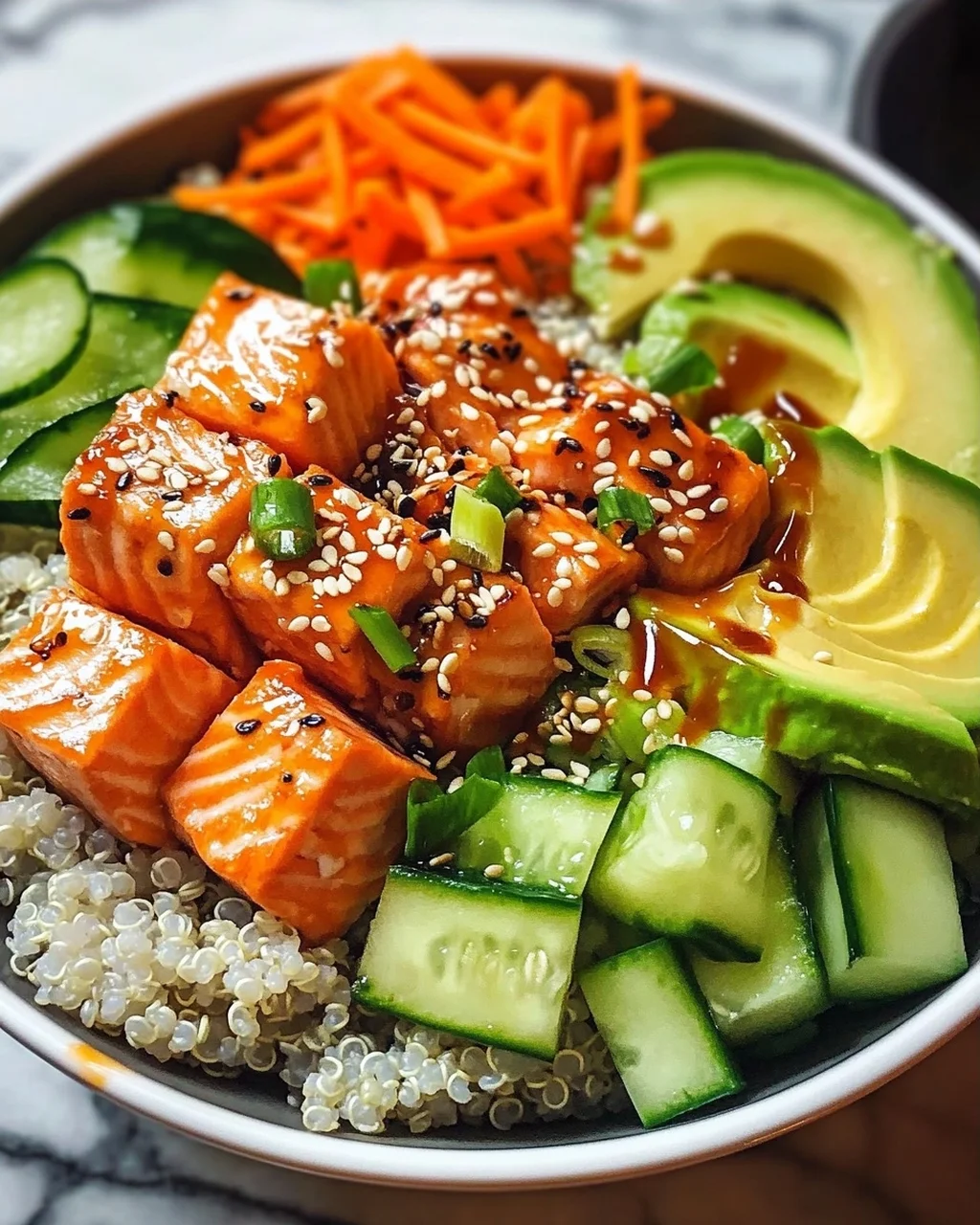Einfache Lachs Bowl: Leckeres Rezept für jeden Tag!