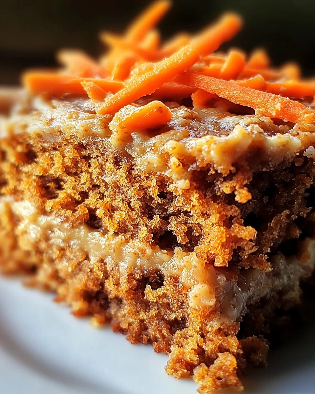 Einfacher Mehlfreier Haferflocken Karottenkuchen