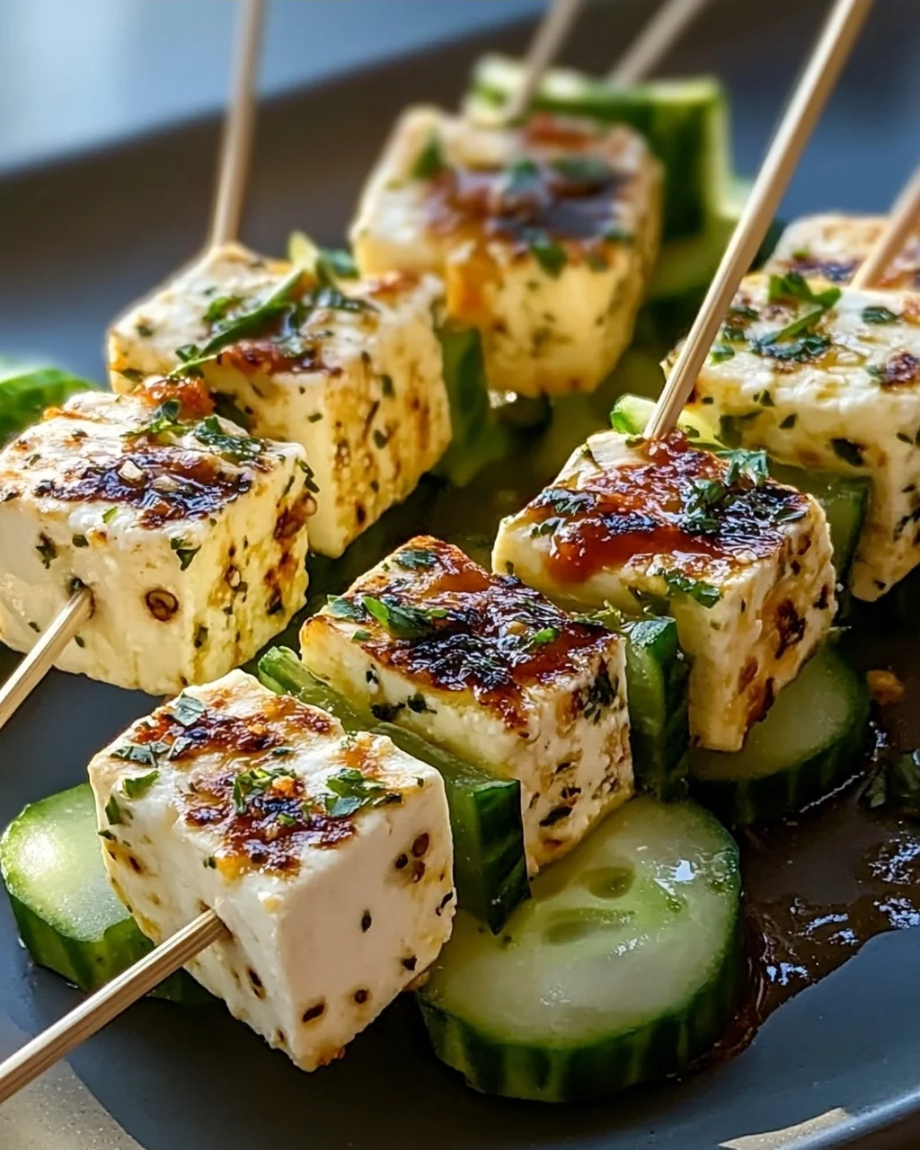 Feta Spiese mit Gurke: Leckeres Rezept für jeden Anlass!