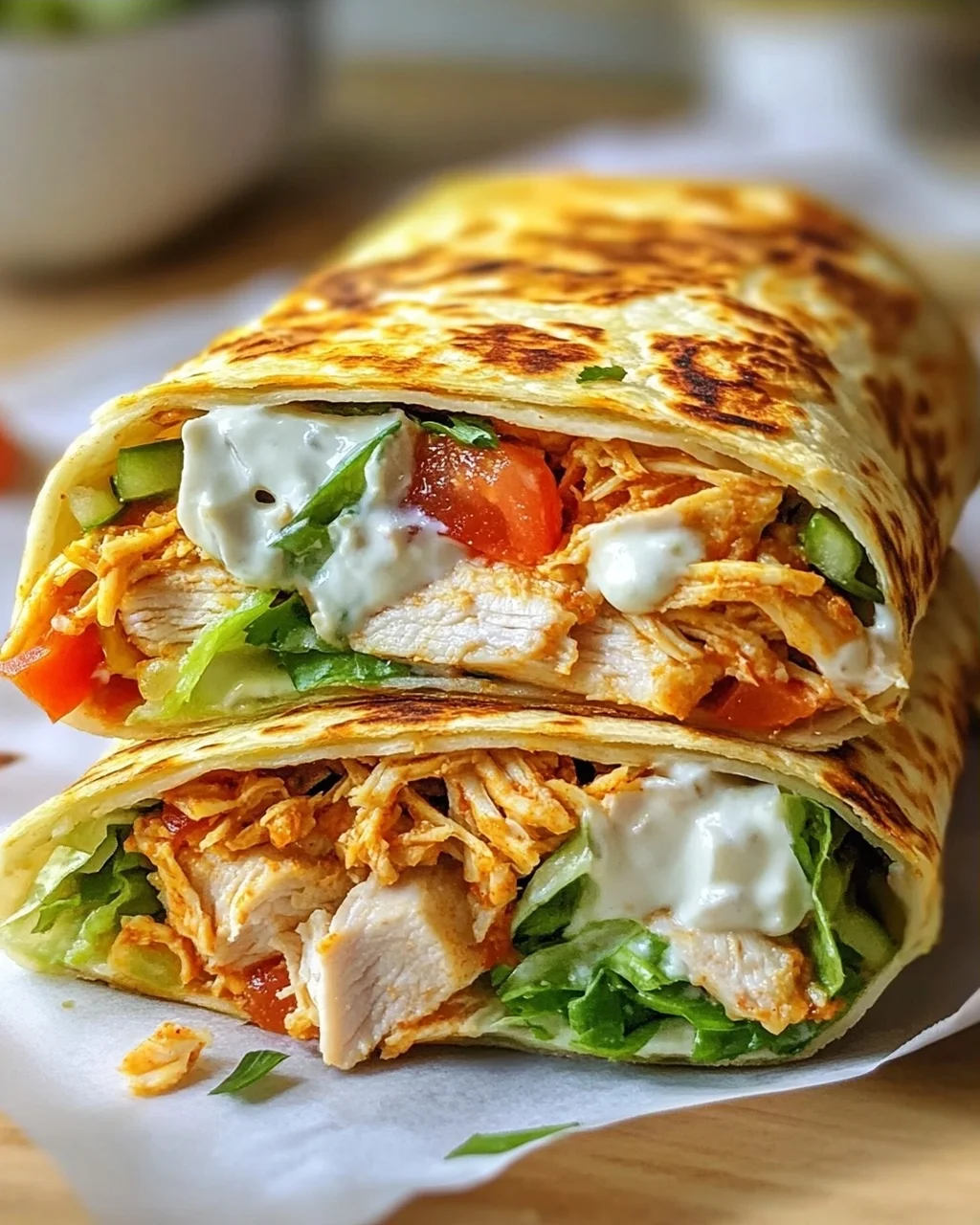 Gesunder Chicken Crunch Wrap Rezept – Einfach & Lecker