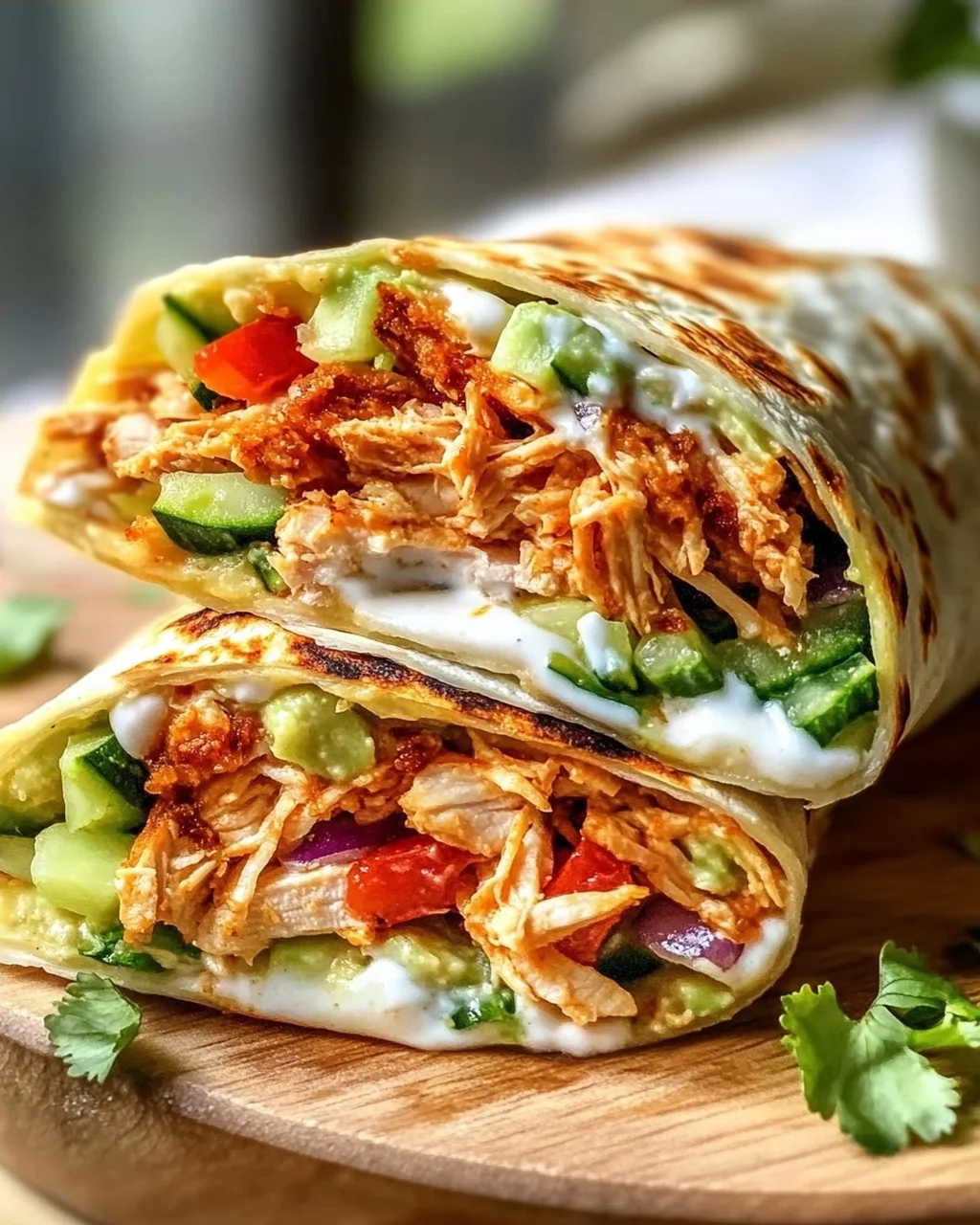 Gesunder Chicken Crunch Wrap Rezept – Einfach & Lecker
