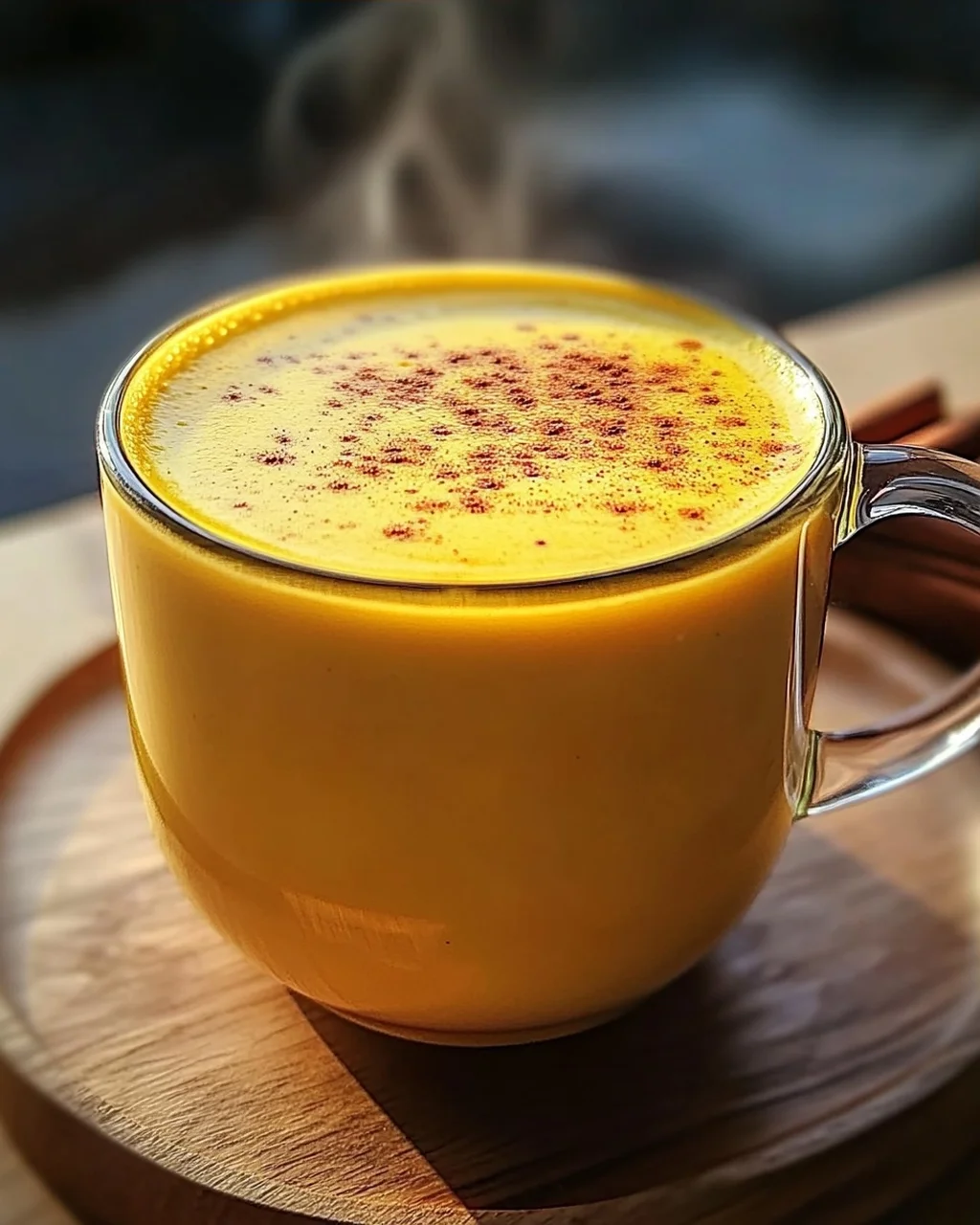 Goldene Kurkuma Latte für beruhigende Abende