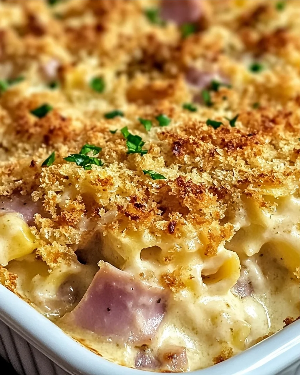 Hähnchen Cordon Bleu Auflauf für die ganze Familie