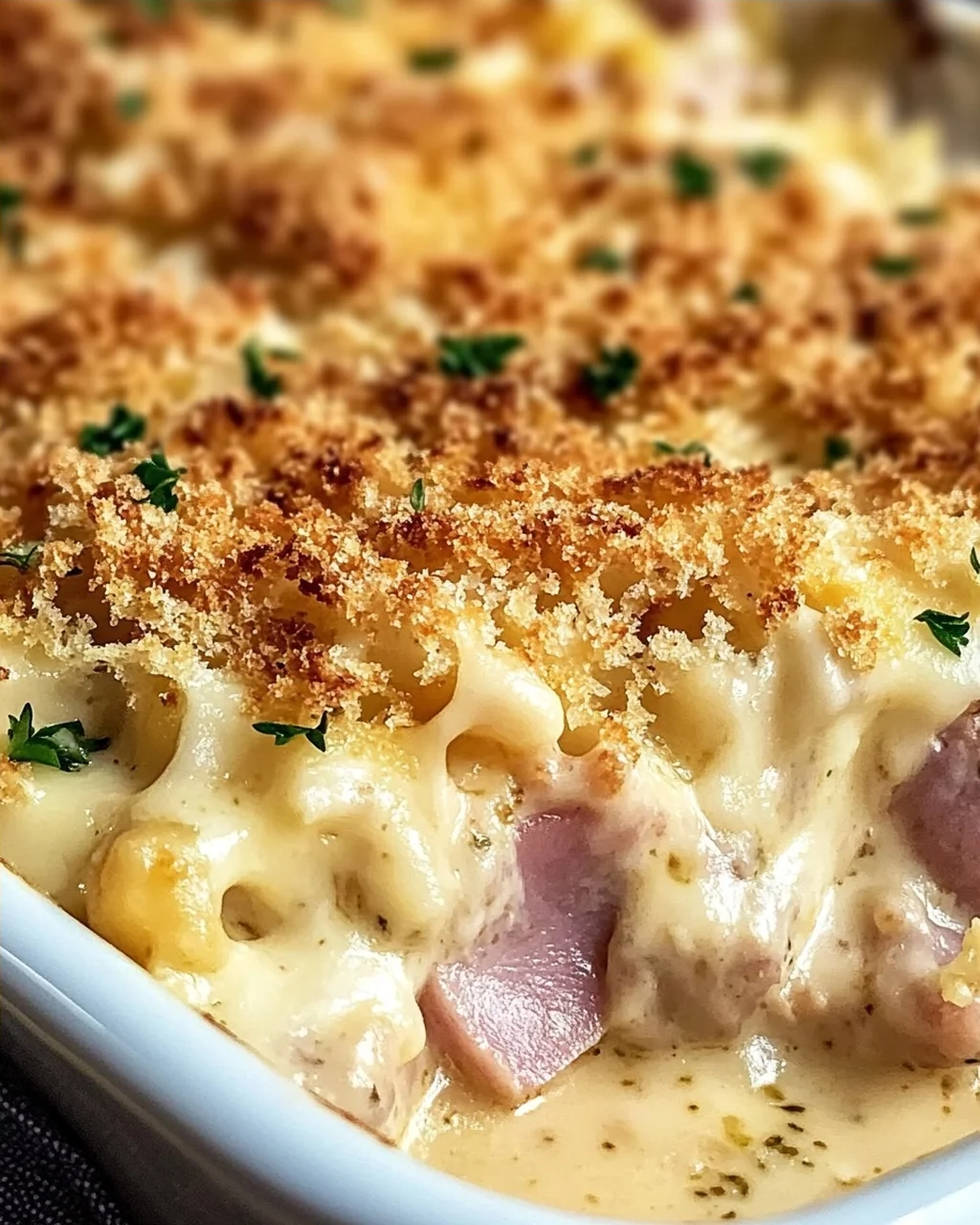 Hähnchen Cordon Bleu Auflauf für die ganze Familie