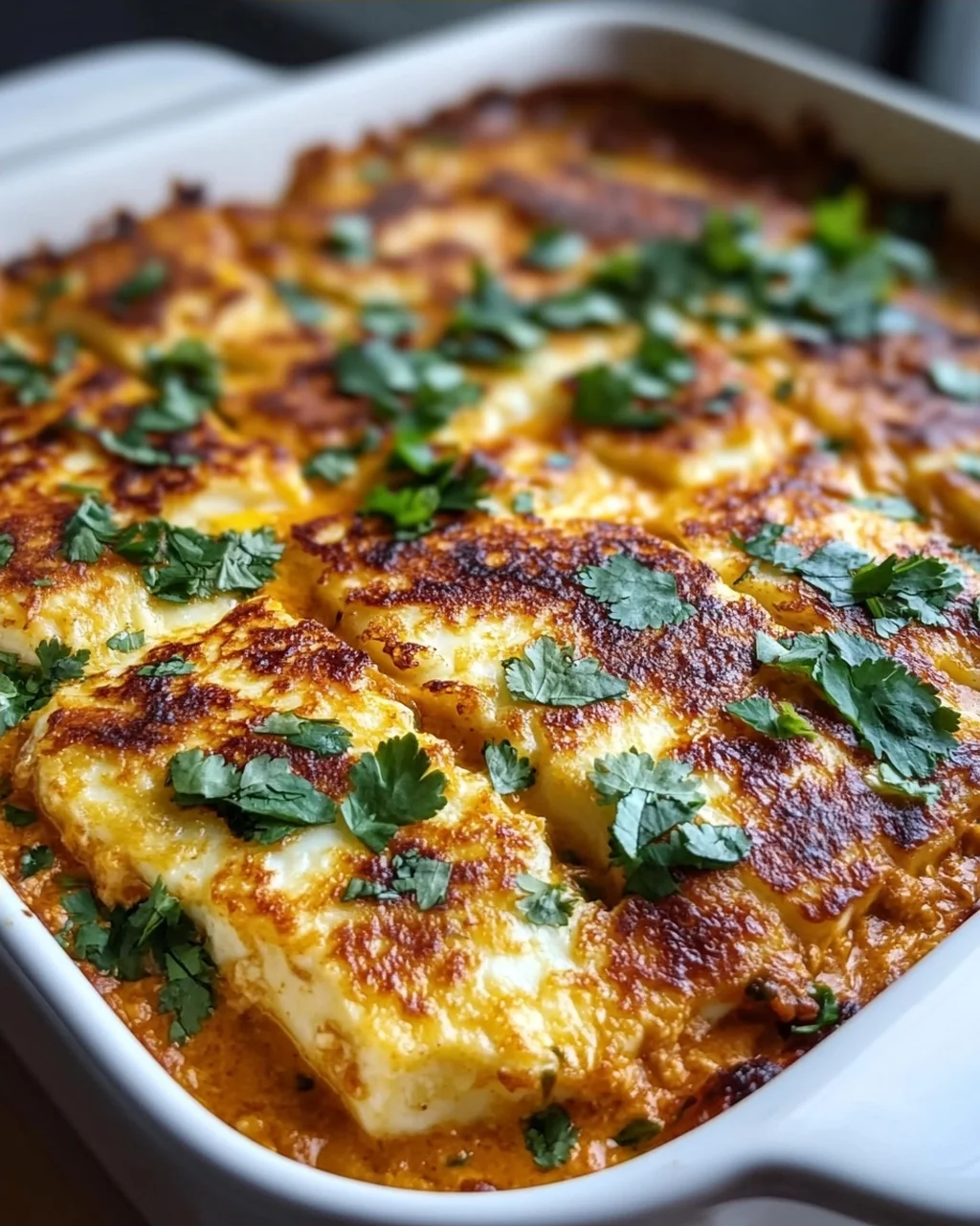 Halloumi Makhani Auflauf