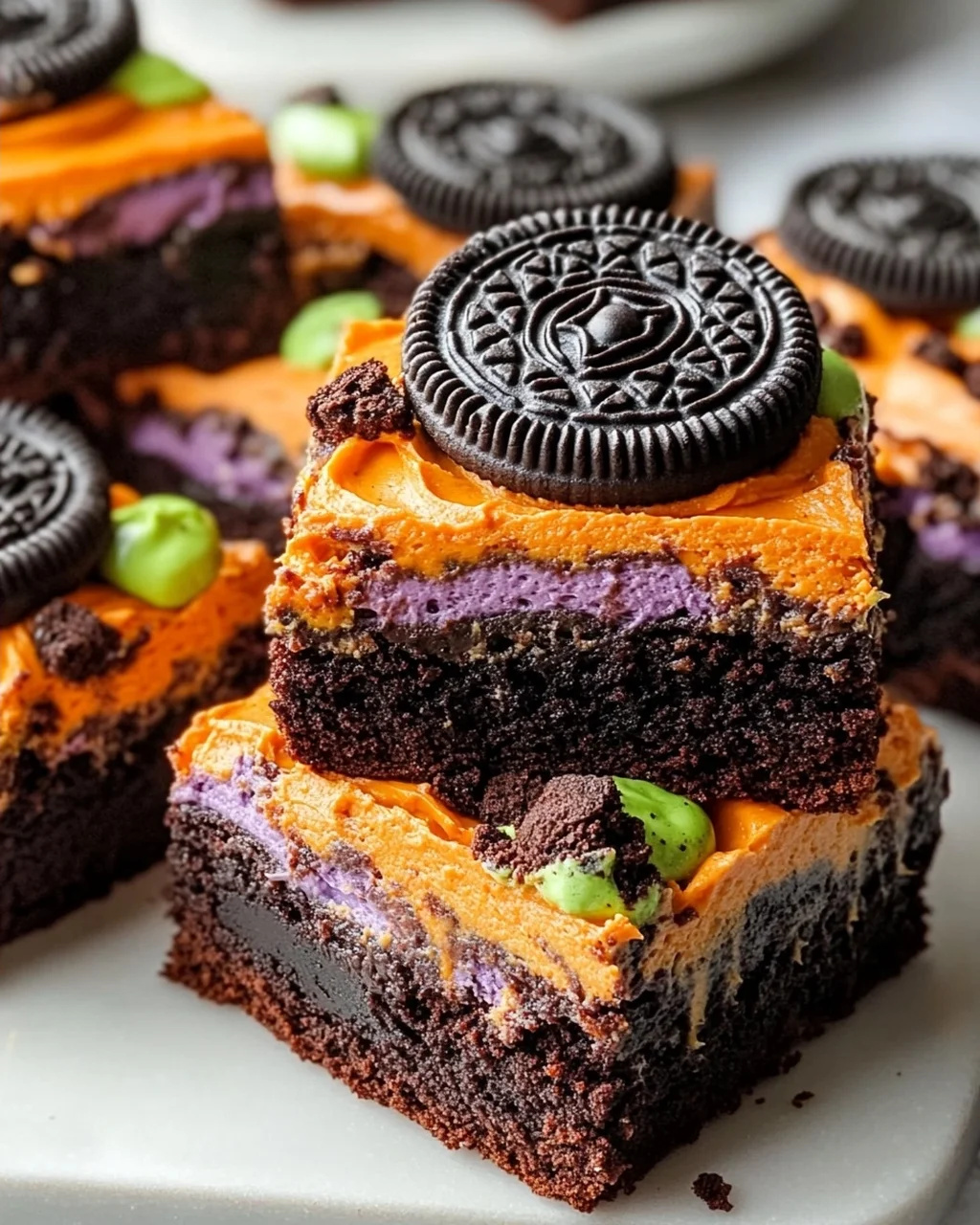 Halloween Oreo Brownies: Gruselig leckerer Schoko-Genuss!