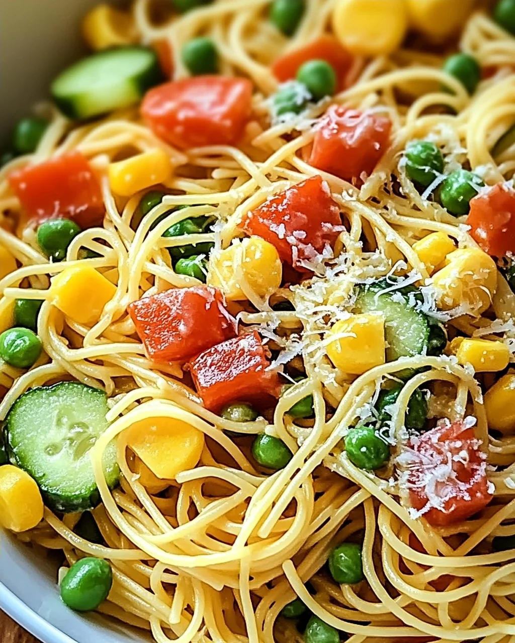 Kalifornischer Spaghetti-Salat