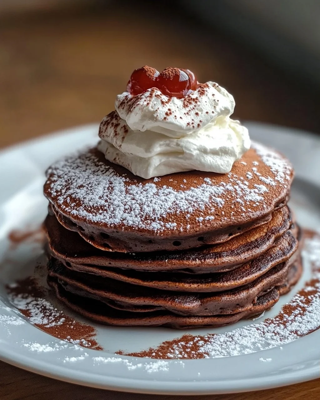 Keto Schoko Pancakes mit Kakao & Sahne – Himmlisch!