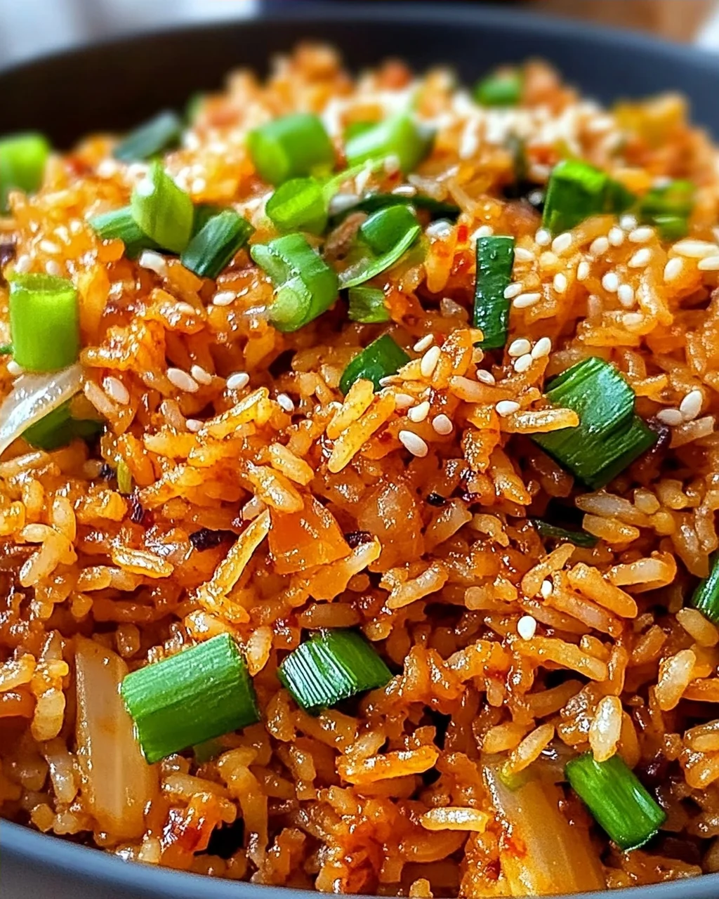 Kimchi gebratener Reis: Schnelles und köstliches Rezept