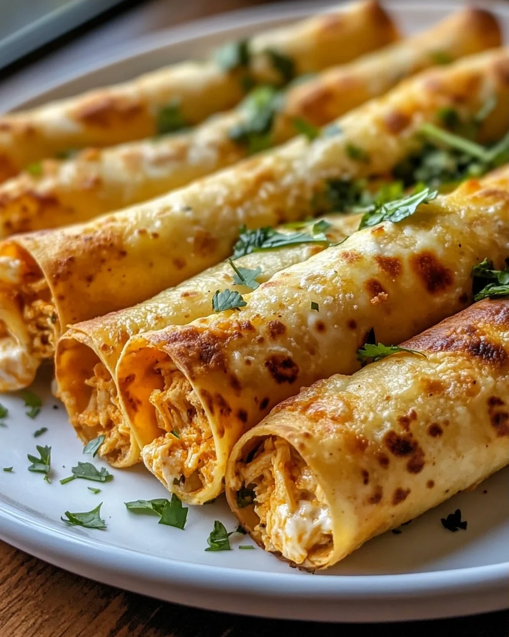 Knusprige Hähnchen-Taquitos: Ofengebacken zum Genießen!