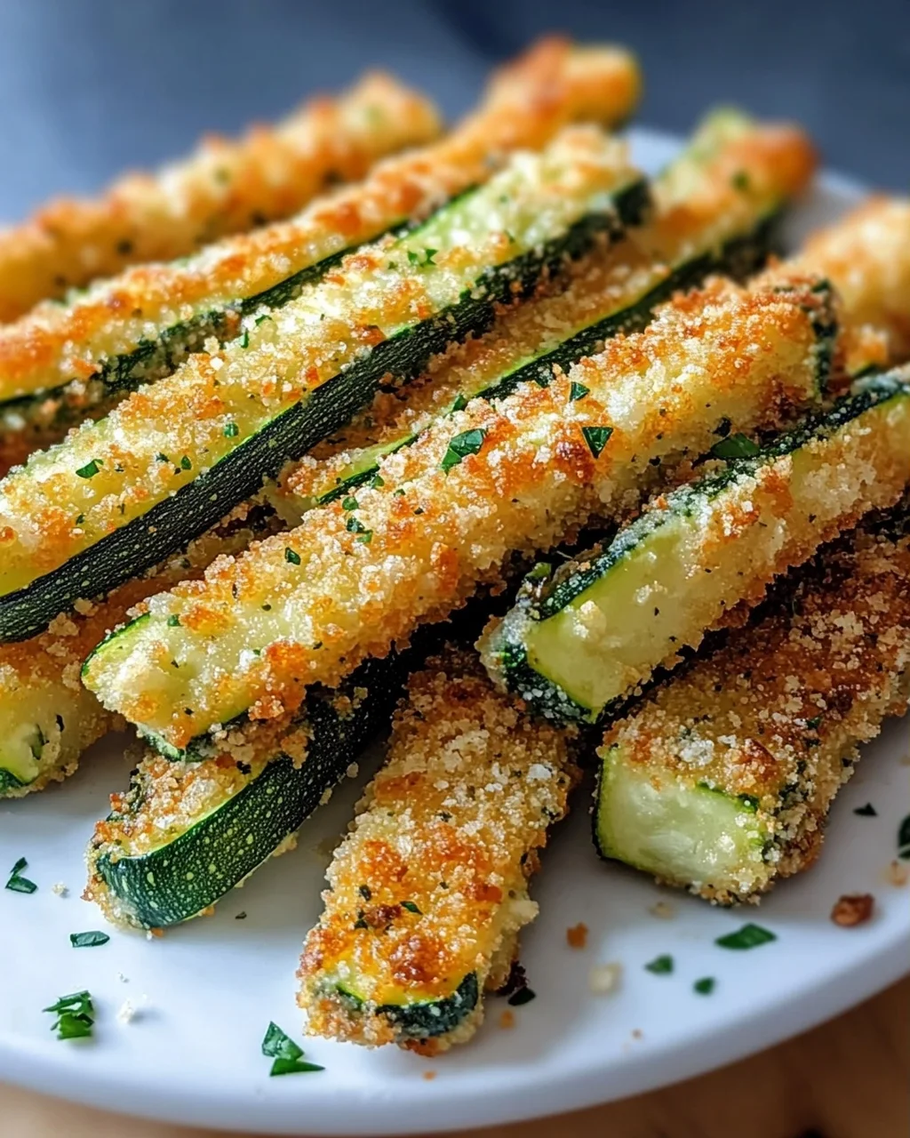Knusprige Knoblauch-Parmesan Zucchini Fries – Einfach & Lecker