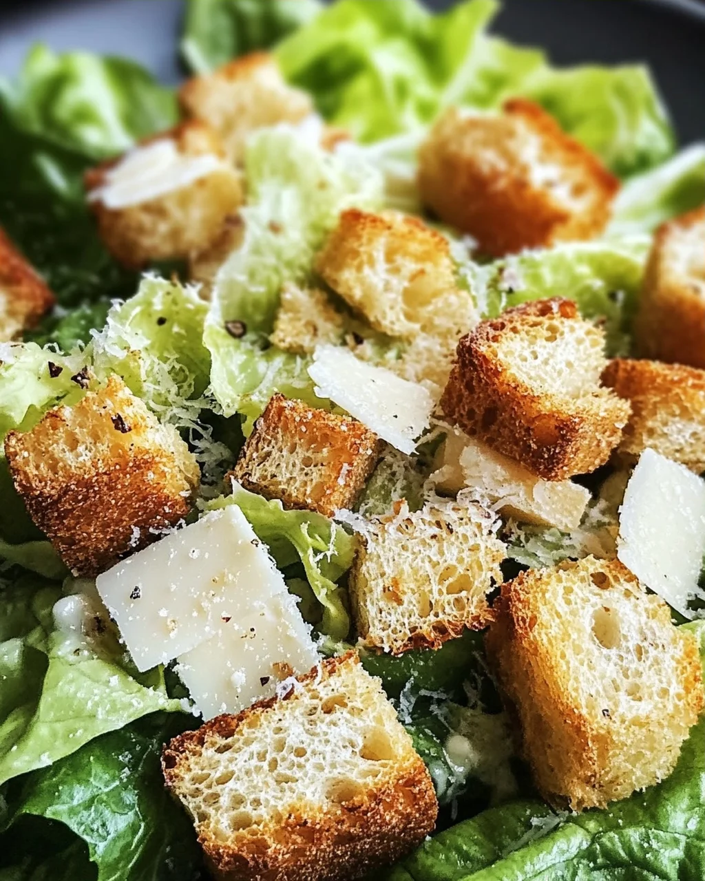 Knuspriger Caesar-Salat