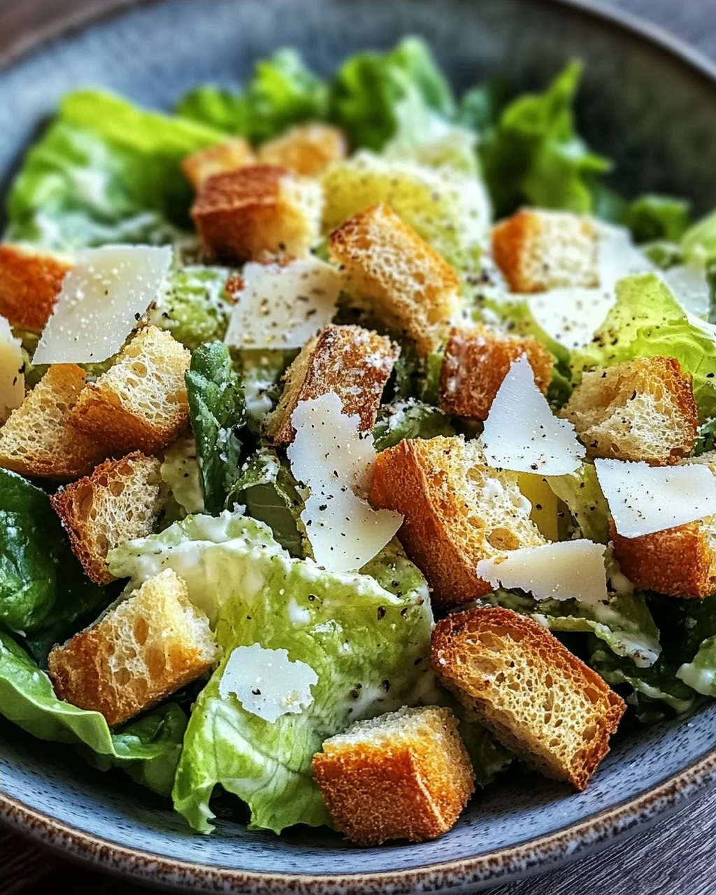 Knuspriger Caesar-Salat