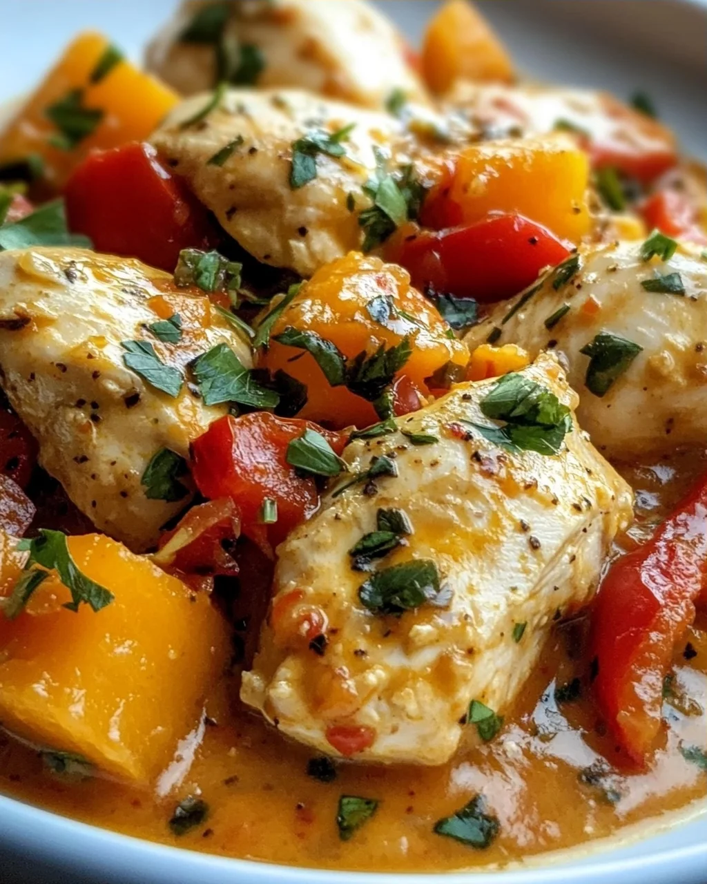 Kürbis-Hähnchen-Pfanne
