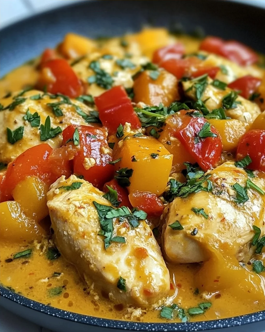 Kürbis-Hähnchen-Pfanne