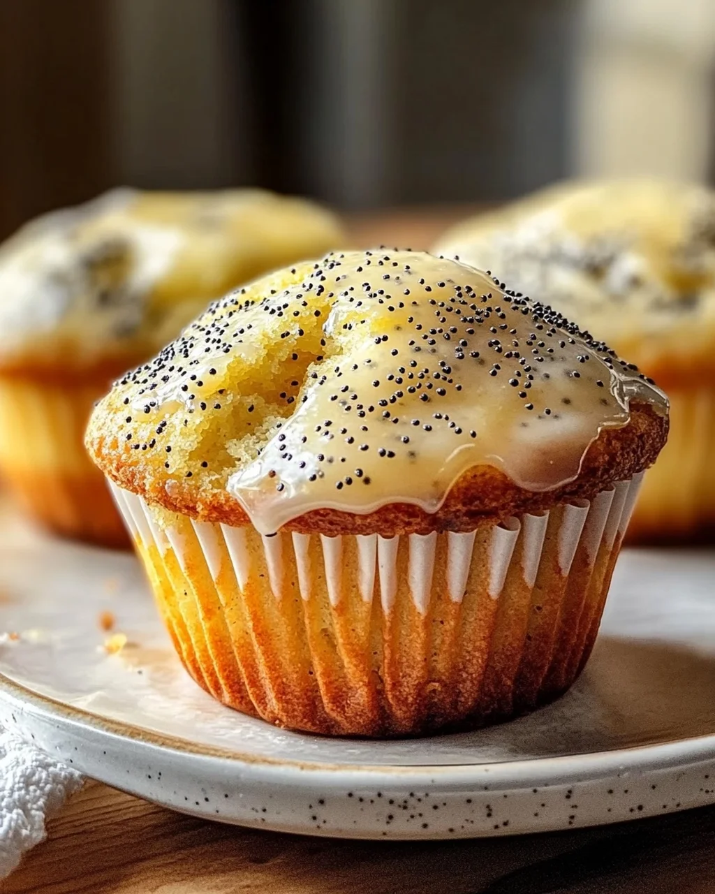 Lemon Poppy Seed Frühstücksmuffins – Frisch & lecker!