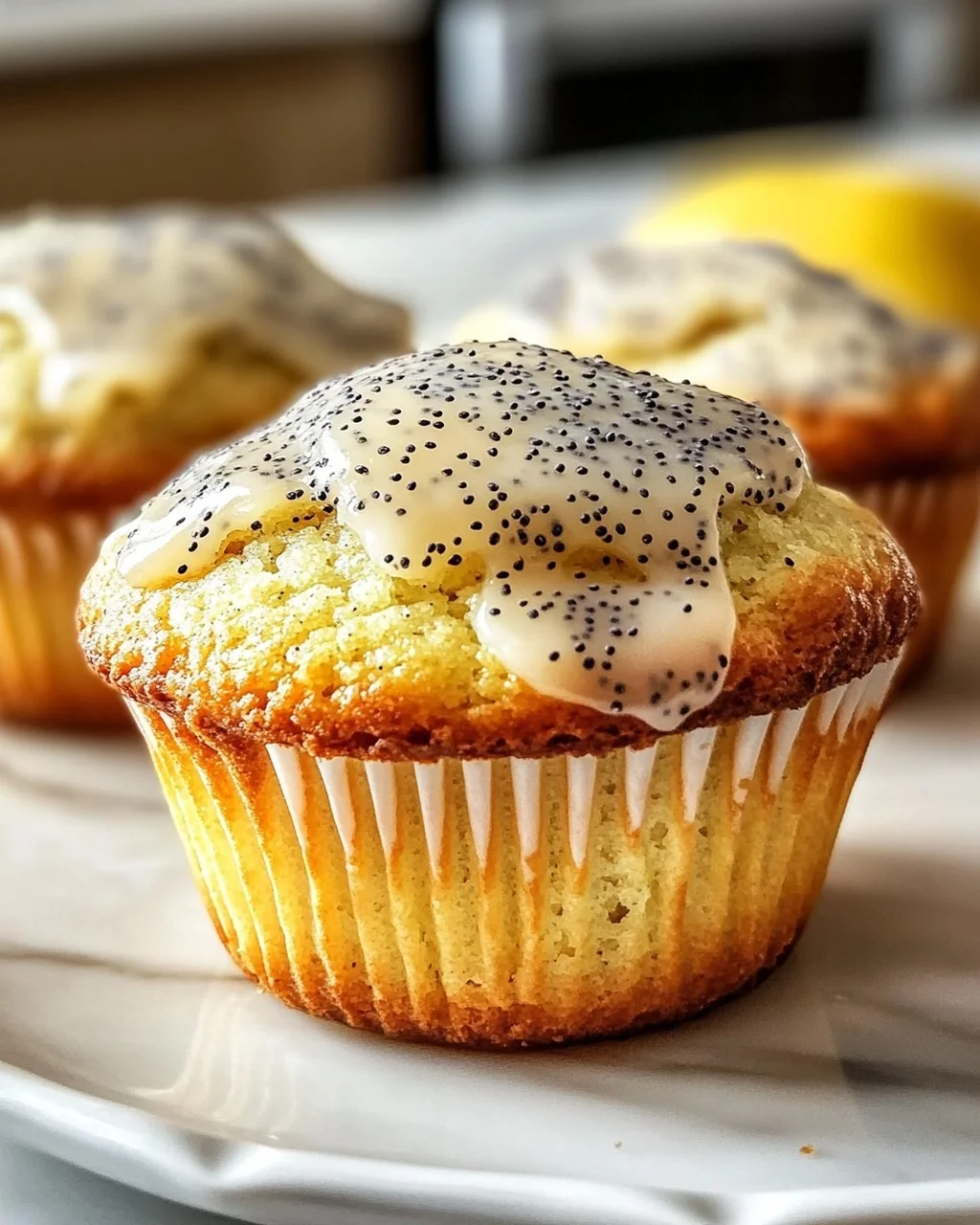 Lemon Poppy Seed Frühstücksmuffins – Frisch & lecker!