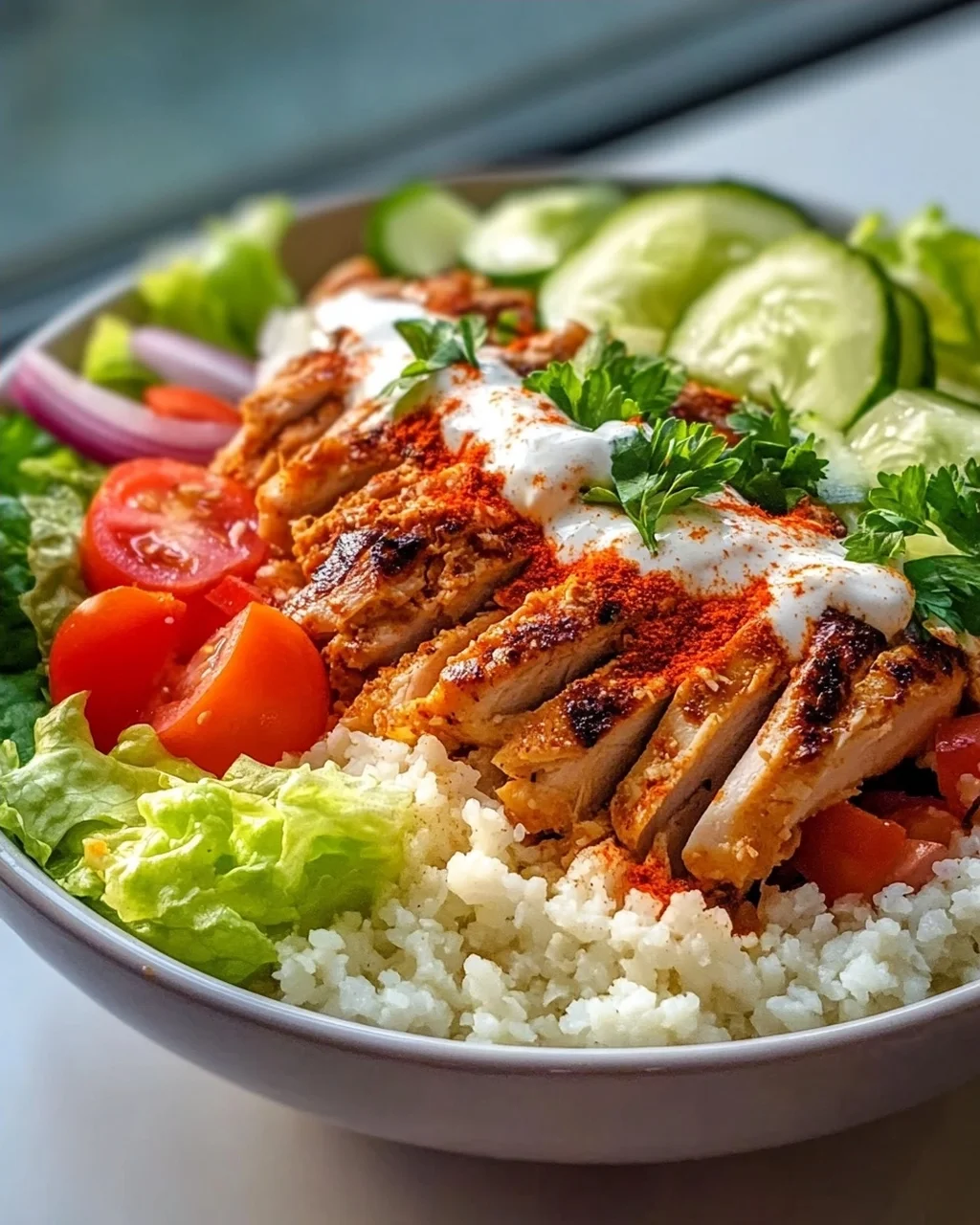 Low Carb Döner Bowl mit Blumenkohlreis – Dein schlanker Genuss