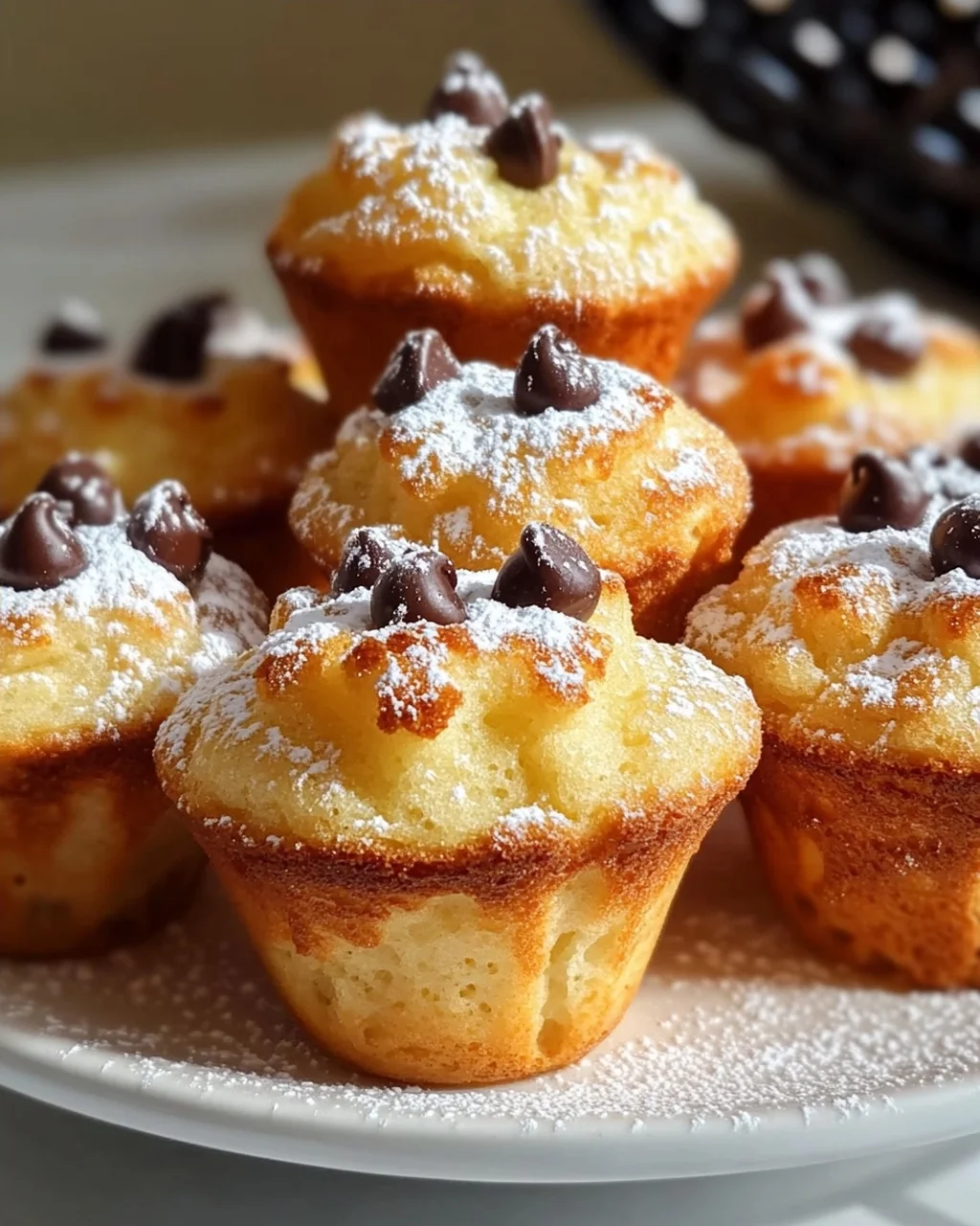 Mini Fluffige Waffel Muffins – Perfekt für Frühstück & Partys!