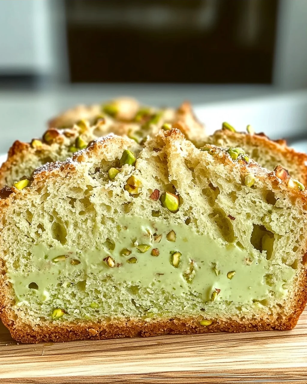 Pistazienpuddingbrot einfach selbst gemacht