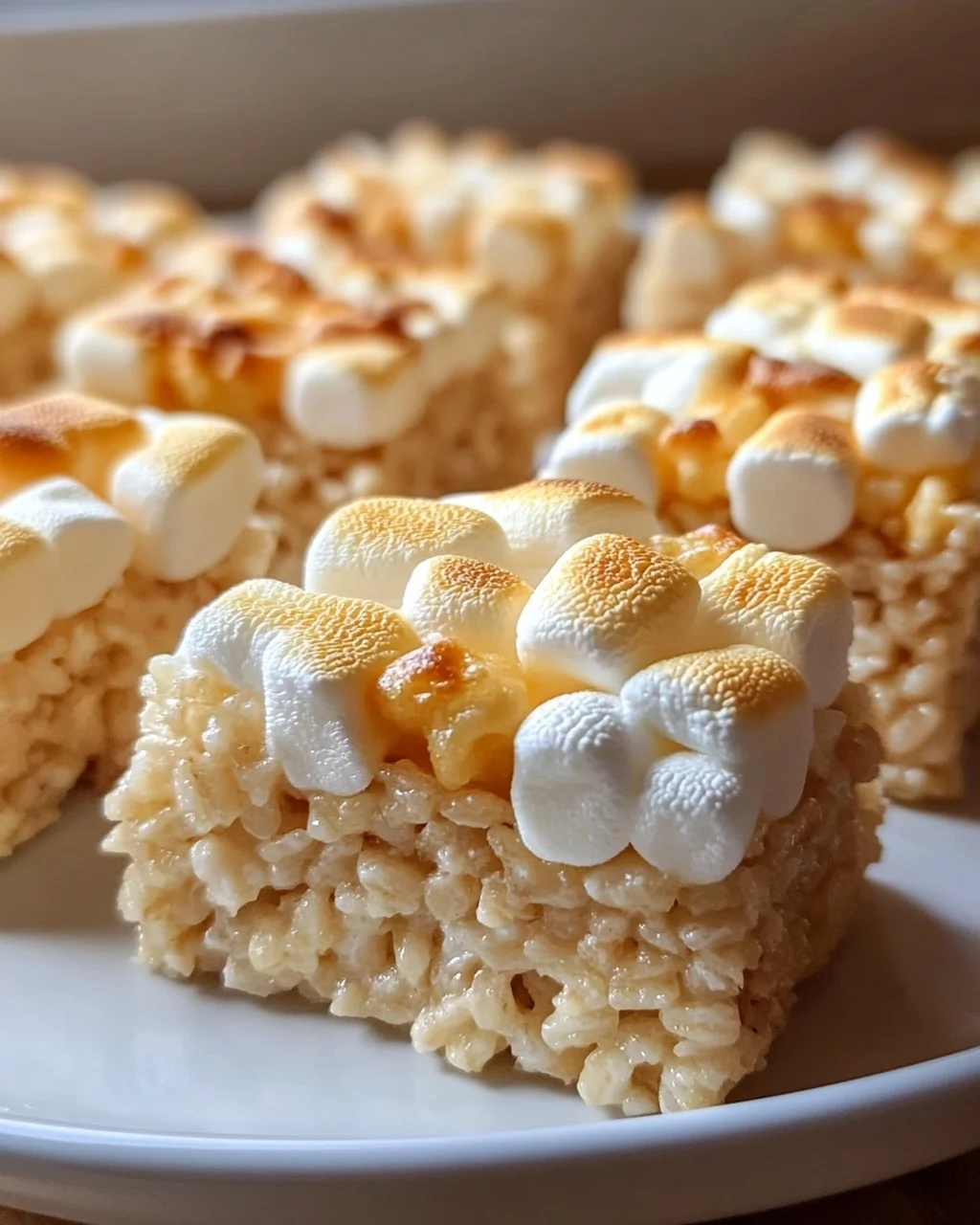 Puff Marshmallow Reiskrispie Riegel: Luftig, Süß, Schnell!