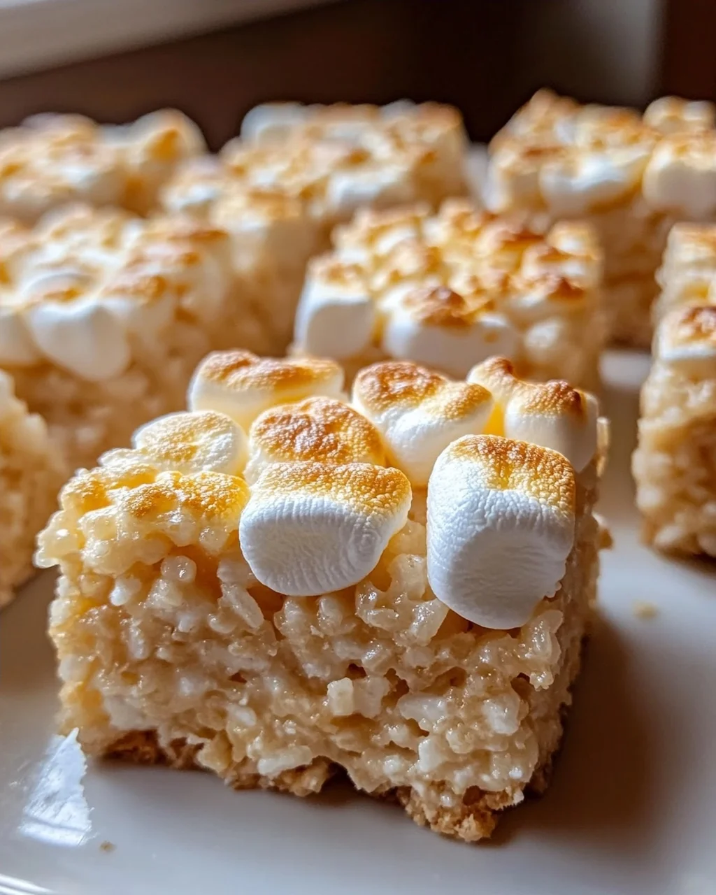 Puff Marshmallow Reiskrispie Riegel: Luftig, Süß, Schnell!