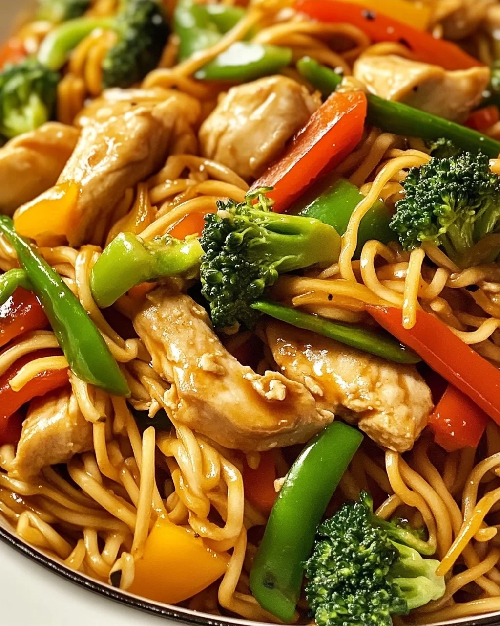 Quick Chicken Chow Mein Stir-Fry
