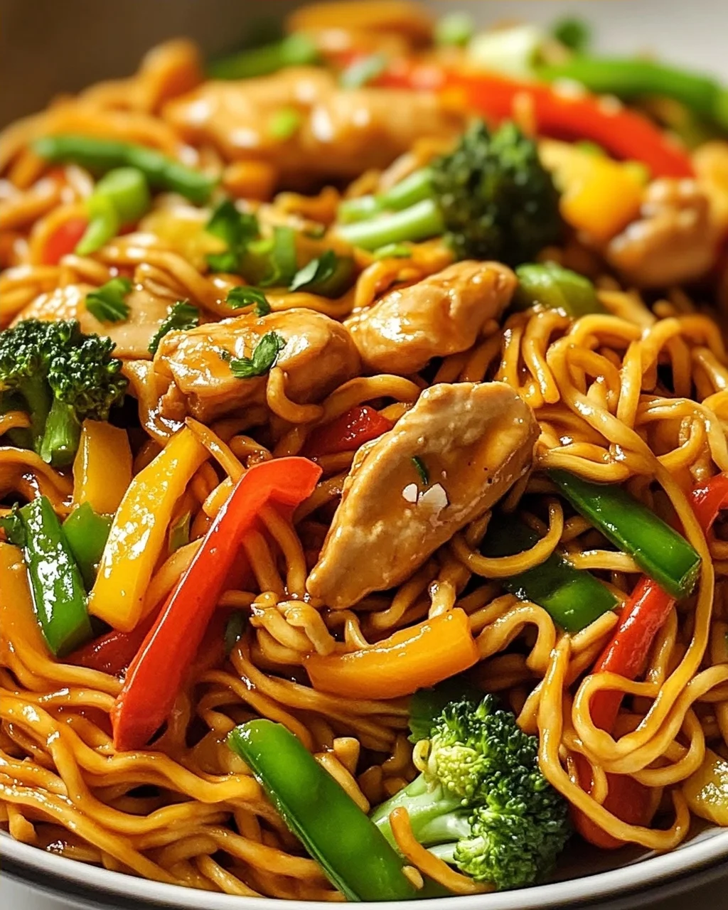Quick Chicken Chow Mein Stir-Fry
