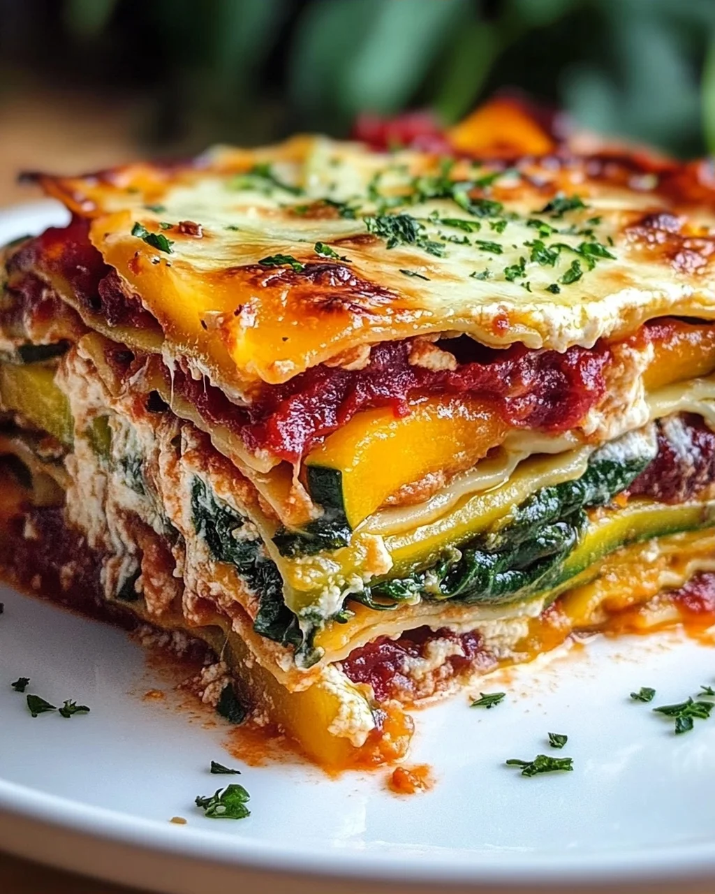 Regenbogen Lasagne