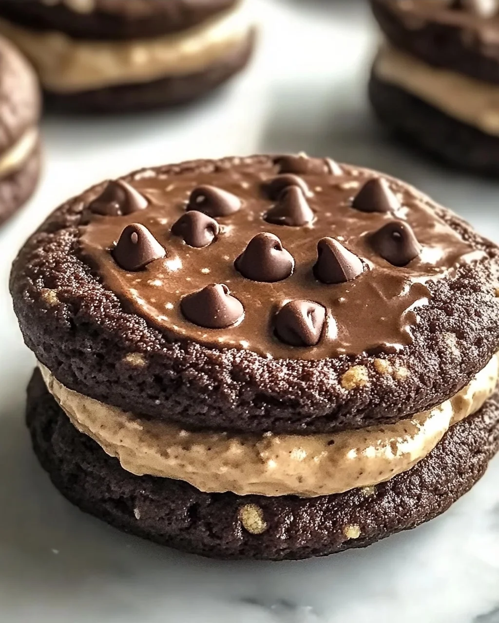 Schokoladenkaffee-Whoopie-Pies für Kaffeeliebhaber