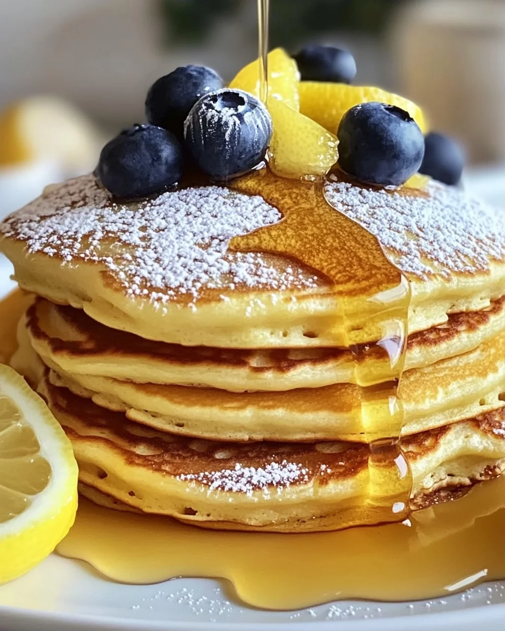Zitronen-Ricotta-Pfannkuchen für dein perfektes Brunch