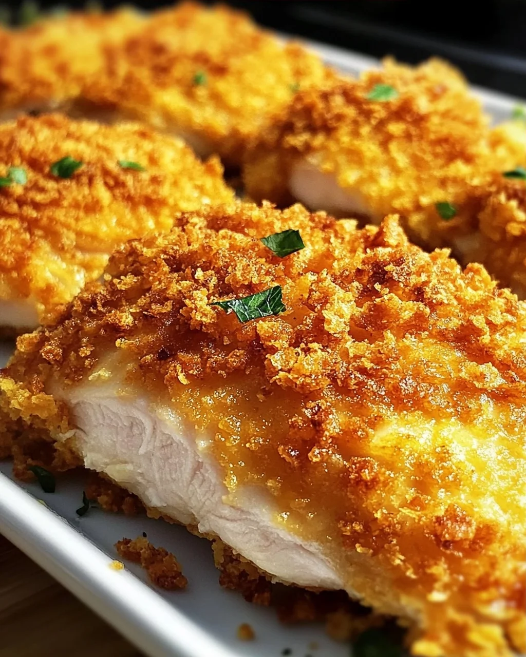 gebackenes Hähnchen